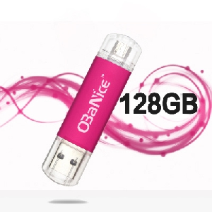 USB флашки  OTG  с два порта за комютър и телефони 128 GB