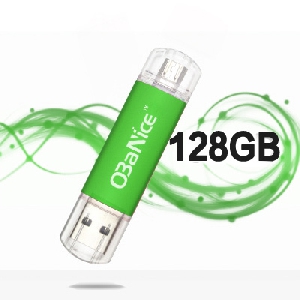 USB флашки  OTG  с два порта за комютър и телефони 128 GB