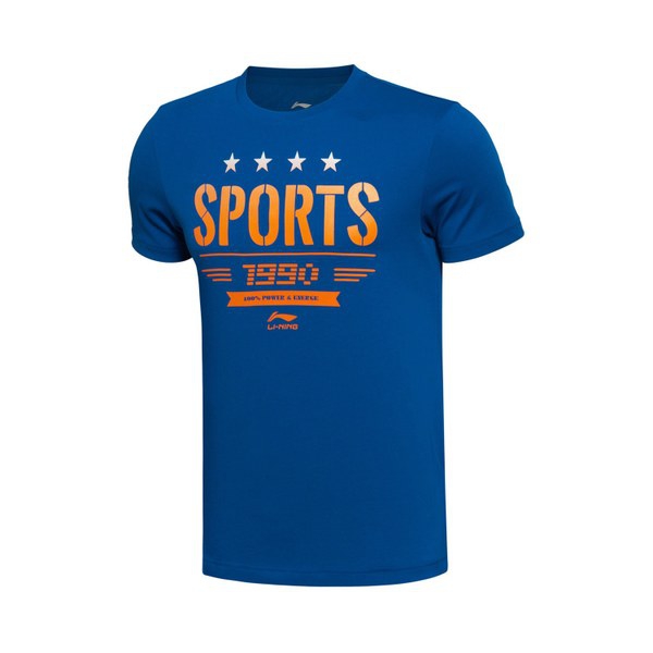 Αντρικά καλοκαιρινά μπλουζάκια σε ανοιχτό μπλε σε γκρι και μαύρο  με κοντό μανίκι SPORTS