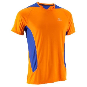 Мъжки спортни тениски от полиестър и с къси ръкави оранжеви, зелени, сини, червени и други добри модели