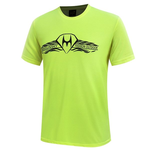 Ανδρικά  αθλητικά T-shirts με κοντό μανίκι  σε μαύρο, γκρι, λευκό, πράσινο χρώμα