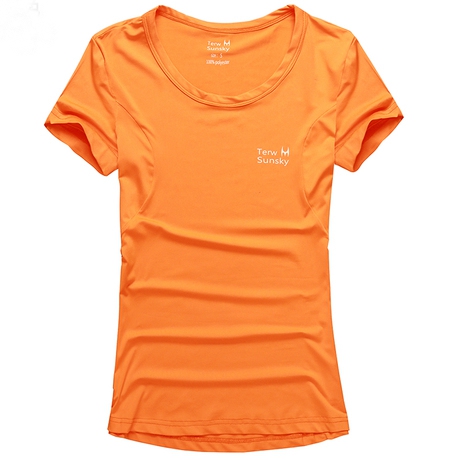 Γυναικεία καλοκαιρινά μπλουζάκια με κοντό μανίκι, ροζ, γκρι, μπλε, πορτοκαλί, πράσινο, μαύρο, αναπνεύσιμα