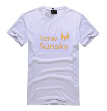 Ανδρικά αθλητικά κοντομάνικα T-shirts αναπνεύσιμα  σε πράσινο, πορτοκαλί, λευκ΄ο, μπλε, μαύρο χρώμα από  πολυεστέρα