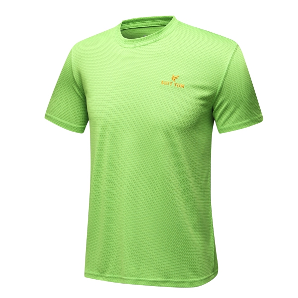 Ανδρικά T-shirts με κοντό μανίκι σε μαύρο, πράσινο, σκούρο μπλε χρώμα