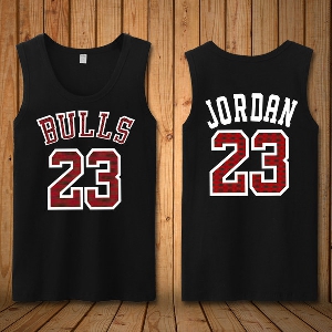 Мъжки баскетболни потници в черен цвят Chicago Bulls