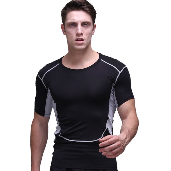 Ανδρικά αθλητικά μπλουζάκια σε μπλε, πράσινο, γκρι, πορτοκαλί και μαύρο χρώμα - 23 μοντέλα