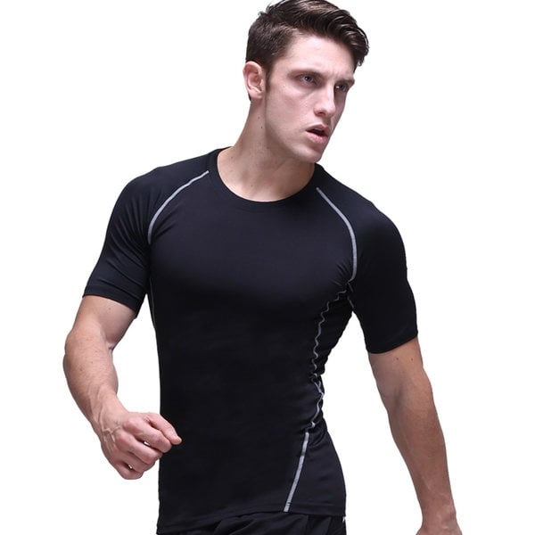 Ανδρικά αθλητικά μπλουζάκια σε μπλε, πράσινο, γκρι, πορτοκαλί και μαύρο χρώμα - 23 μοντέλα