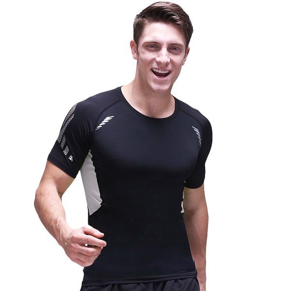 Ανδρικά αθλητικά μπλουζάκια σε μπλε, πράσινο, γκρι, πορτοκαλί και μαύρο χρώμα - 23 μοντέλα