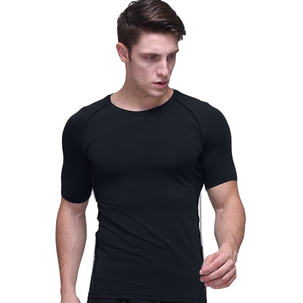 Ανδρικά αθλητικά μπλουζάκια σε μπλε, πράσινο, γκρι, πορτοκαλί και μαύρο χρώμα - 23 μοντέλα