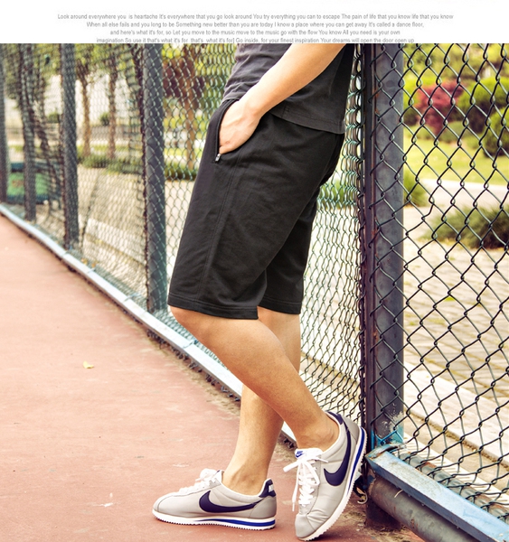 Καλοκαιρινά αθλητικά βαμβακερά σορτς για άνδρες - 6 σχέδια