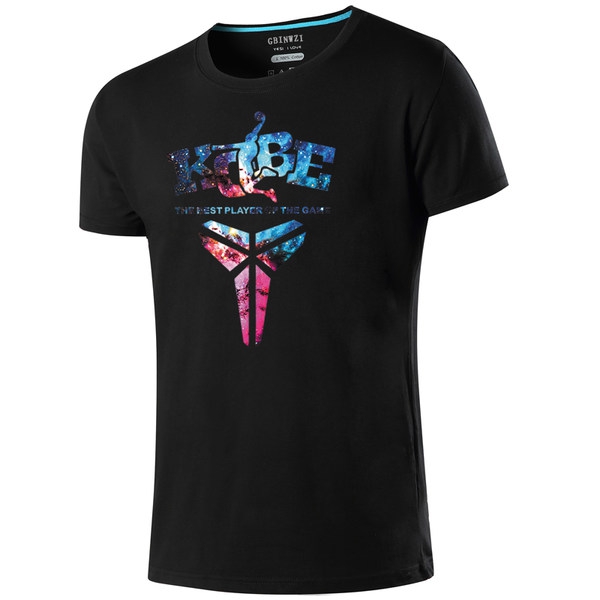 Ανδρικά καλοκαιρινα  t-shirts για μπάσκετ  με κοντά μανίκια και άσπρη εκτύπωση σε μαύρο, γκρι, μπλε, κόκκινο και κίτρινο χρώμα