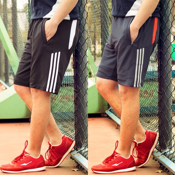 Καλοκαιρινά σορτς  σε γκρι και μαύρο χρώμα χρώμα