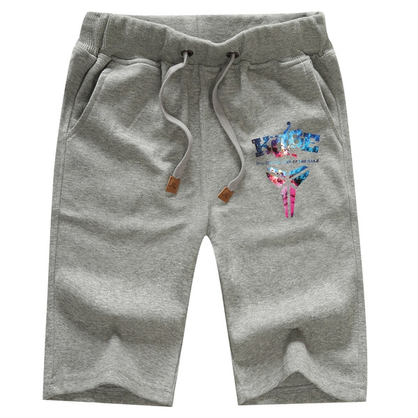 Ανδρικά σορτς καλαθοσφαίρισης αθλητικών ανδρών καρυδιάς, γκρι, μαύρο, πορτοκαλί