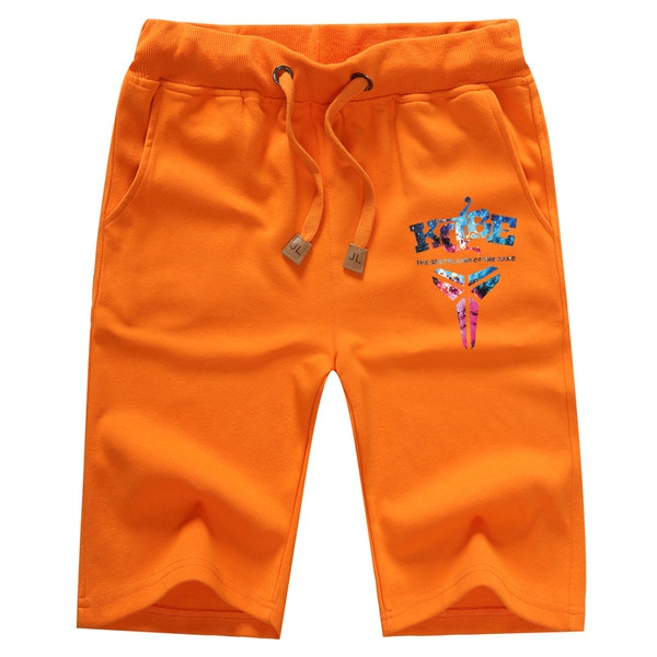 Ανδρικά σορτς καλαθοσφαίρισης αθλητικών ανδρών καρυδιάς, γκρι, μαύρο, πορτοκαλί