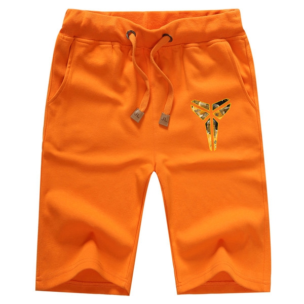 Ανδρικά σορτς καλαθοσφαίρισης αθλητικών ανδρών καρυδιάς, γκρι, μαύρο, πορτοκαλί