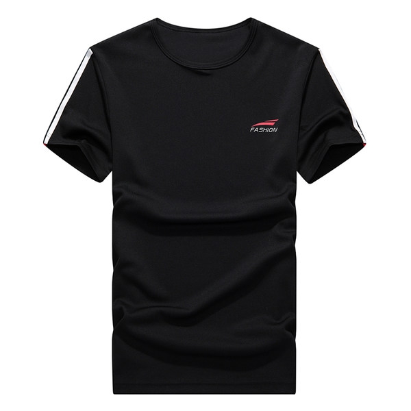 Ανδρικά αθλητικά μπλουζάκια κοντομάνικα για τζόκινγκ και προπόνηση σε ροζ, μπλε, μαύρο χρώμα