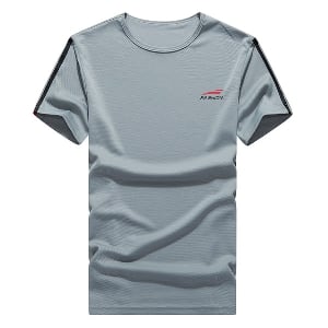 Ανδρικά αθλητικά μπλουζάκια κοντομάνικα για τζόκινγκ και προπόνηση σε ροζ, μπλε, μαύρο χρώμα