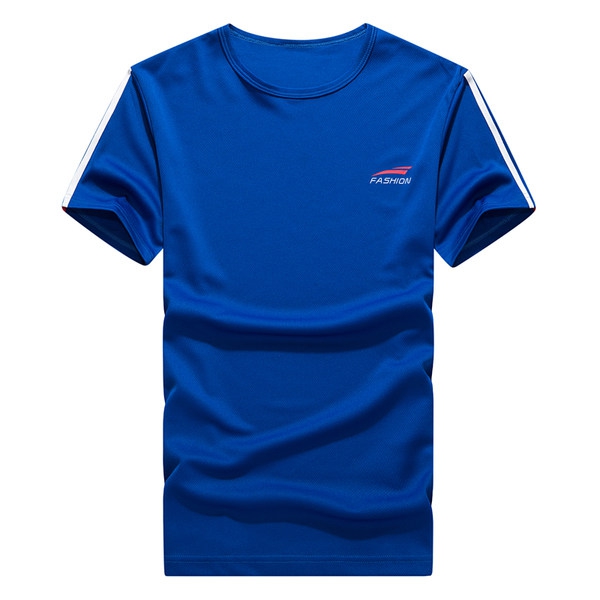 Ανδρικά αθλητικά μπλουζάκια κοντομάνικα για τζόκινγκ και προπόνηση σε ροζ, μπλε, μαύρο χρώμα