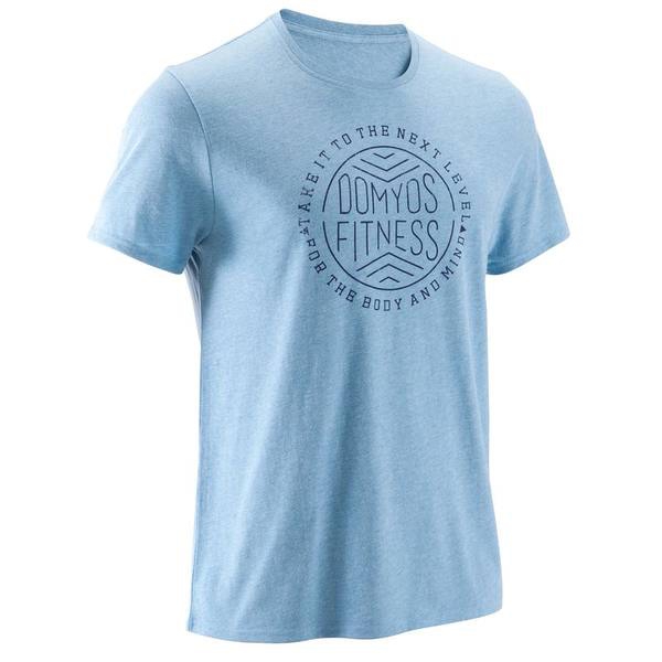 Αθλητικά ανδρικά μπλουζάκια Fitness σε κίτρινο, μπλε, γκρι, κόκκινο και μαύρο χρώμα