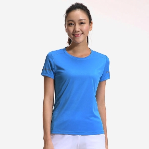 Γρήγορα στέγνωμα αθλητικά t-shirts για άνδρες και γυναίκες σε 5 χρώματα