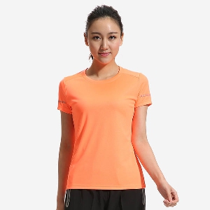 Γρήγορα στέγνωμα αθλητικά t-shirts για άνδρες και γυναίκες σε 5 χρώματα