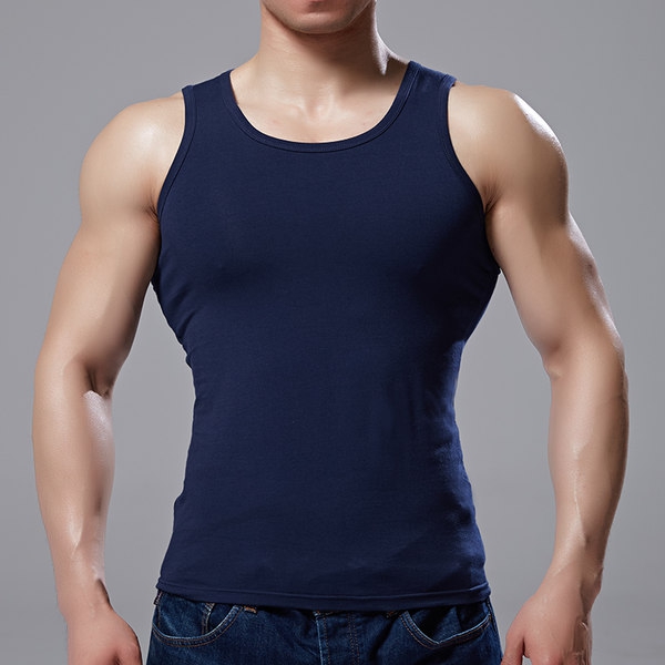 Αθλητικά ανδρικά  μπλουζάκια σε λευκό, κόκκινο, σκούρο μπλε και πράσινο χρώμα