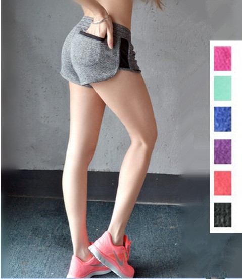 Дамски спортни къси панталони 6 цвята