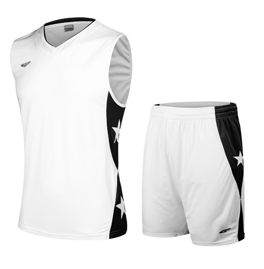 Мъжки баскетболен спортен летен екип от потник и къси панталони: жълт, син, черен, бял, червен