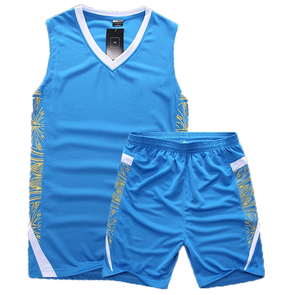 Мъжки спортни дишащи баскетболни екипи 