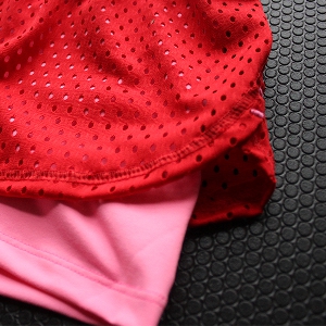 Дамски спортни къси шорти дишащи червени, черни, сини, розови и други топ модели за спорт, фитнес, танци и йога