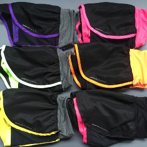 Κυρίες Απορροφητικές αναπνευστικές αθλητικές shorts - 3 μοντέλα