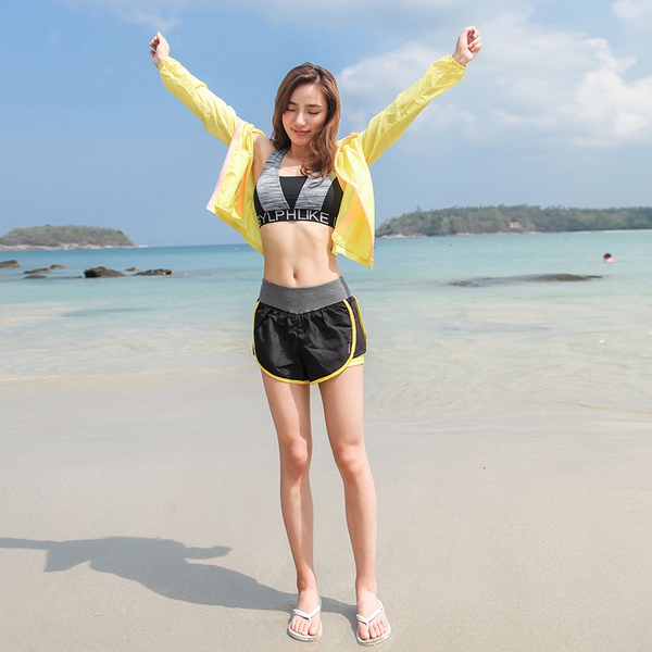 Κυρίες Απορροφητικές αναπνευστικές αθλητικές shorts - 3 μοντέλα