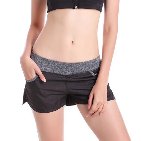 Γυναικεία αθλητικά θερινά σορτς για γυμναστήριο και γιόγκα, ροζ, μαύρο, μπλε, πορτοκαλί χρώμα