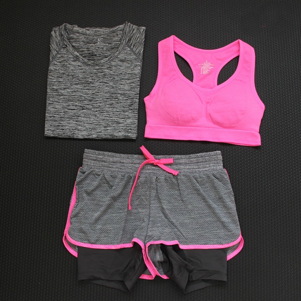Γυναικείο αθλητικό σετ για γυμναστήριο, γιόγκα και τρέξιμο - 18 μοντέλα