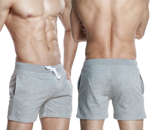 Αθλητικά ανδρικά σορτς  σε γκρι, κόκκινο, μαύρο και μπλε χρώμα - 5 μοντέλα