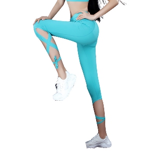 Летни  дамски спортни панталони с връзки подходящи за танци  6 модела 