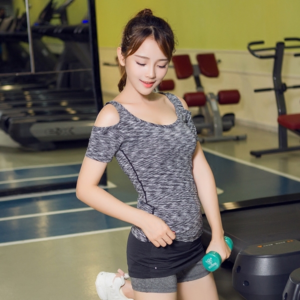 Γυναικείες μπλούζες  με κοντό  μανίκι κατάλληλες για διάφορα είδη αθλημάτων: γιόγκα, γυμναστήριο, τζόκινγκ