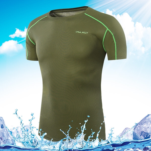 Мъжки спортни тениски от  дишаща материя пет цвята.