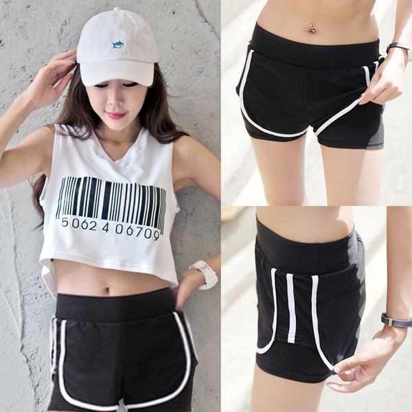Γυναικεία αθλητικά σετπ σορτς  και αμάνικο  - 6 μοντέλα