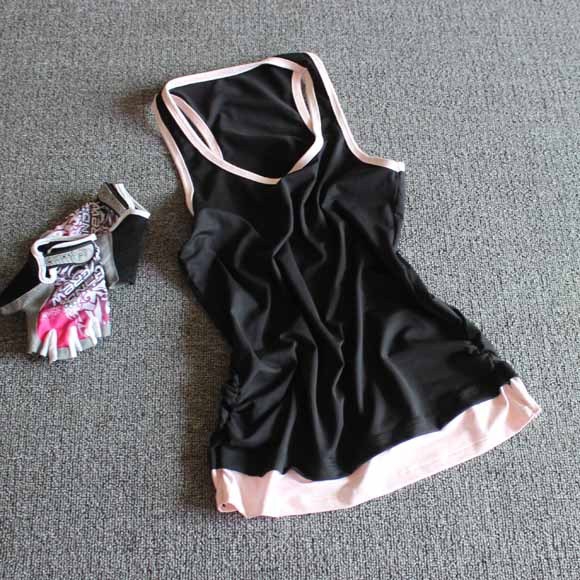 Ελαστικά αθλητικά γυναικεία φανελάκια 2 μοντέλα