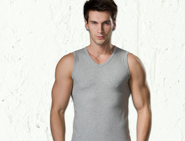 Ανδρικά  βαμβακερά φανελάκια για το  καλοκαίρι Fitness Jerseys σε μαύρο, πράσινο, μπλε, γκρι, κόκκινο χρώμα