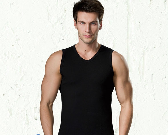 Ανδρικά  βαμβακερά φανελάκια για το  καλοκαίρι Fitness Jerseys σε μαύρο, πράσινο, μπλε, γκρι, κόκκινο χρώμα