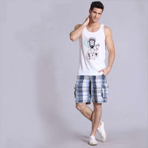 Αθλητικά φανελάκια σε μαύρο, γκρι και λευκό χρώμα