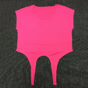 Γυναικεία αθλητικά μπλουζάκια κατάλληλα για γυμναστική σε κίτρινο, μοβ, ροζ και μαύρο χρώμα