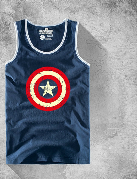 Ανδρικό αθλητικό μπλουζάκι σε διάφορα χρώματα με εκτύπωση: μαύρο, κίτρινο, μπλε, κόκκινο, λευκό χρώμα