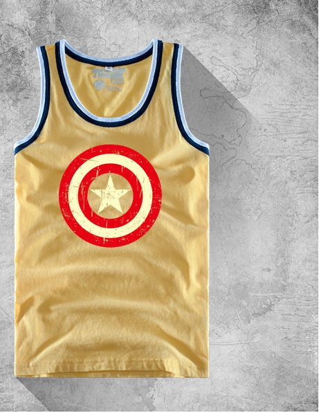 Ανδρικό αθλητικό μπλουζάκι σε διάφορα χρώματα με εκτύπωση: μαύρο, κίτρινο, μπλε, κόκκινο, λευκό χρώμα