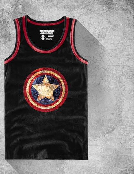 Ανδρικό αθλητικό μπλουζάκι σε διάφορα χρώματα με εκτύπωση: μαύρο, κίτρινο, μπλε, κόκκινο, λευκό χρώμα