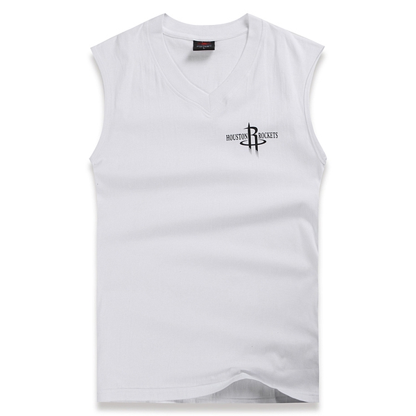 Мъжки летни спортни потници за фитнес и лек спорт бял, сив и червен