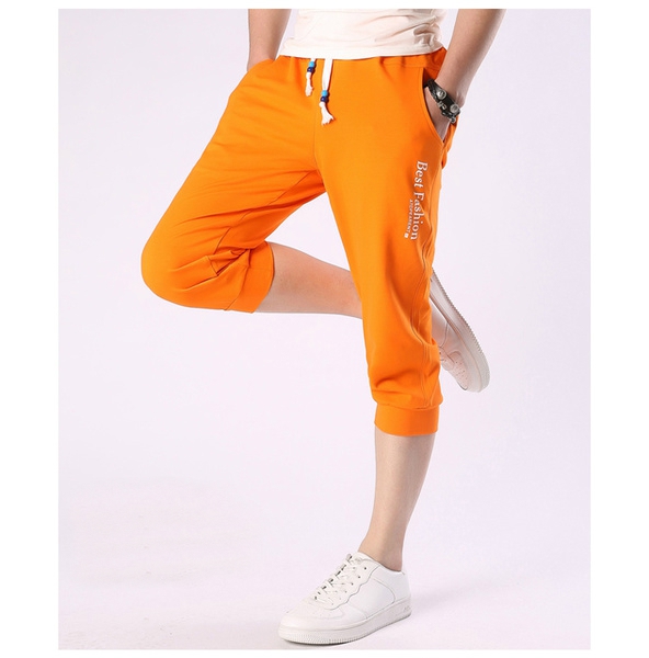 Ανδρικά αθλητικά παντελόνια σε 5 χρώματα - τρία τέταρτα