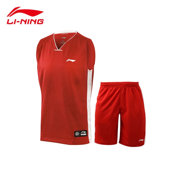Li Ning ανδρικές  αθλητικές φόρμες σε μπλε, λευκό και κόκκινο χρώμα